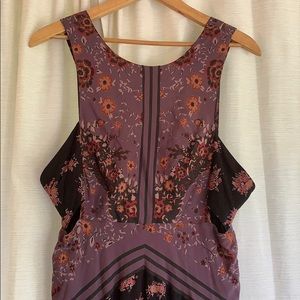 Free People Boho Floral Reversible Summer Dress